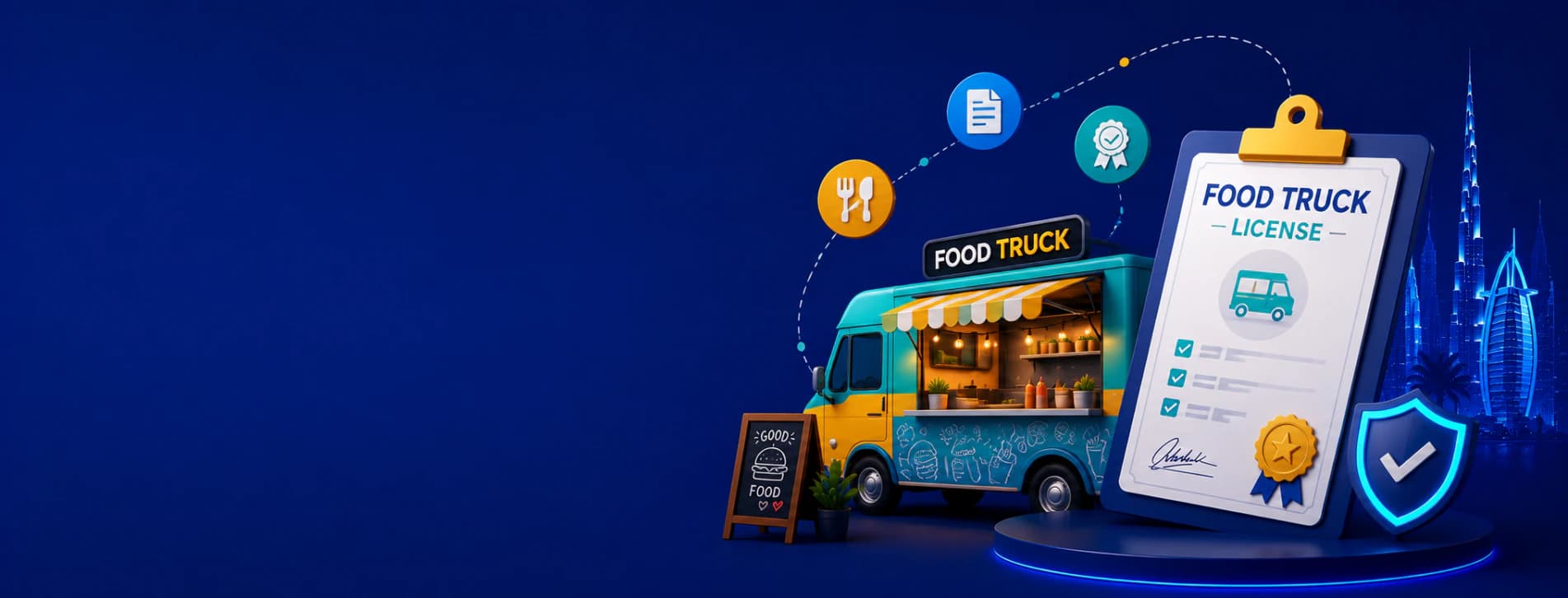 Food Truck License in Dubai, UAE