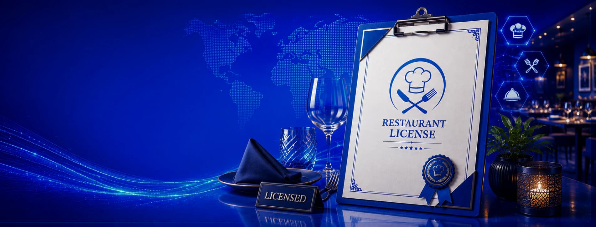 Restaurant license in Dubai, UAE